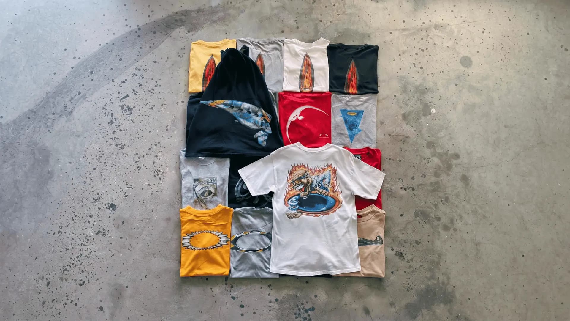 FADED TAGS. HEAVY COTTON. REAL HISTORY.